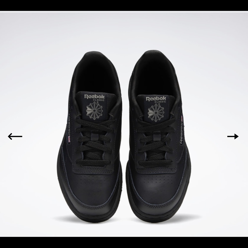 Reebok Club C 85 In the color Black
